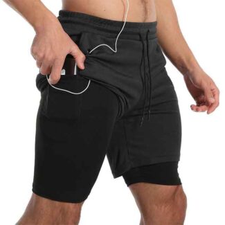men dry tactical two in one gym shorts quick-dry tactical gym shorts 2-in-1 performance hybrid compression workout shorts men’s tactical activewear