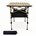 camping table 50x50x50 portable foldable outdoor table for camping and picnics