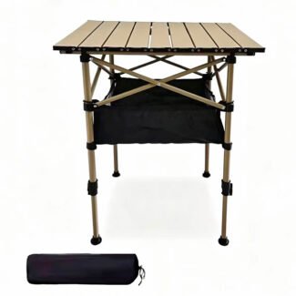 camping table 50x50x50 portable foldable outdoor table for camping and picnics