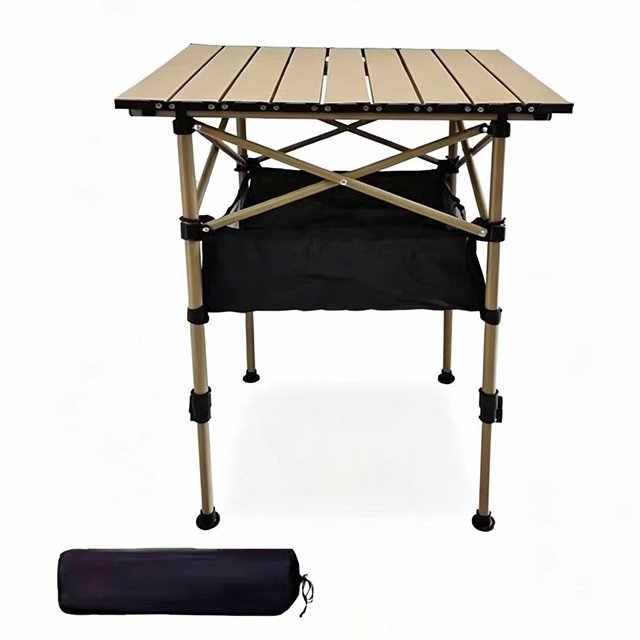 camping table 50x50x50 portable foldable outdoor table for camping and picnics